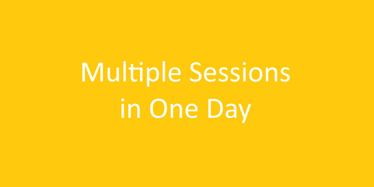 _Katalyst_Multiple Sessions in One Day - -