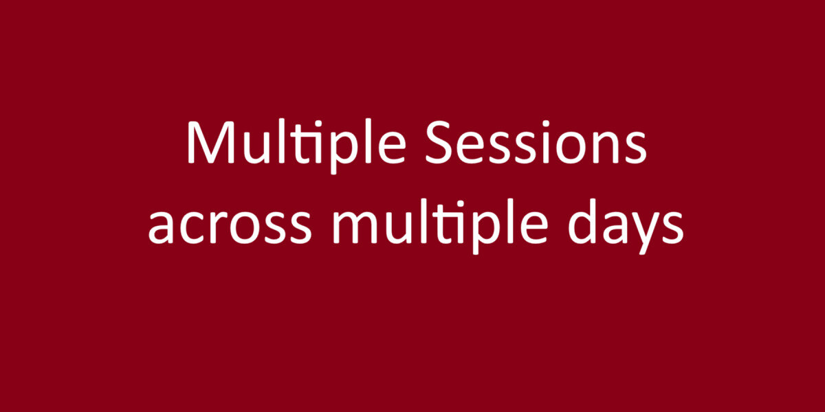 _Katalyst_Multiple Sessions Several Days - -