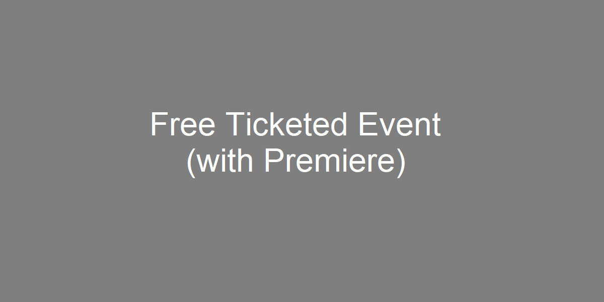 _Katalyst_Free Ticketed Event (with Premiere) - Event image